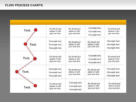 Process Flowchart, Slide 15, 00794, Flow Charts — PoweredTemplate.com