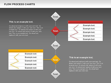 Diagrama de flujo del proceso, Diapositiva 16, 00794, Diagramas de flujo — PoweredTemplate.com