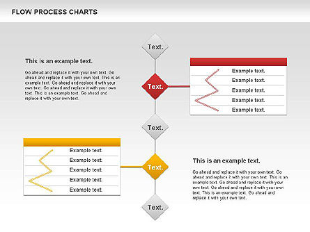 Processtroomschema, Dia 5, 00794, Stroomdiagrammen — PoweredTemplate.com