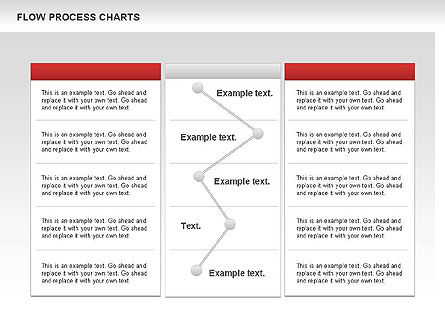 Process Flowchart, Slide 9, 00794, Flow Charts — PoweredTemplate.com