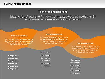 Overlapping Circles Shapes, Slide 9, 00795, Shapes — PoweredTemplate.com