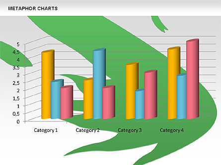 Metaphor Charts, Slide 6, 00798, Shapes — PoweredTemplate.com