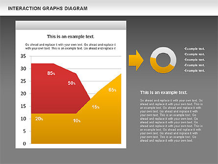 Diagrama de gráficos de interacción (controlado por datos), Diapositiva 13, 00806, Modelos de negocios — PoweredTemplate.com