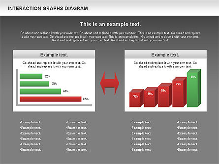 Interaction Graphs Diagram (Data Driven), Slide 16, 00806, Business Models — PoweredTemplate.com