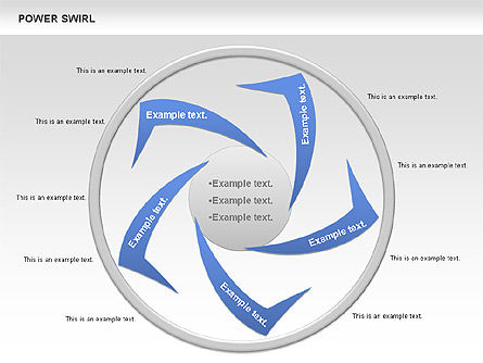 Gráfico del remolino de la energía, Diapositiva 6, 00807, Modelos de negocios — PoweredTemplate.com