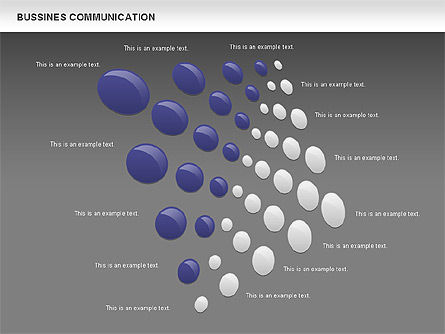 Creative Dotted Business Charts, Slide 12, 00808, Presentation Templates — PoweredTemplate.com