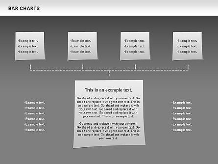 Post-it notas papel formas, Deslizar 13, 00811, Modelos de Negócio — PoweredTemplate.com