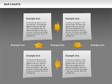 Post-it Paper Notes Shapes, Slide 14, 00811, Business Models — PoweredTemplate.com