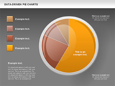 Data-Driven Pie Chart, Slide 12, 00814, Pie Charts — PoweredTemplate.com