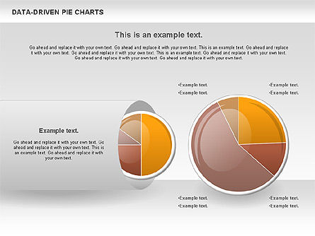 Diagram Pie Berbasis Data, Slide 8, 00814, Bagan Bulat — PoweredTemplate.com