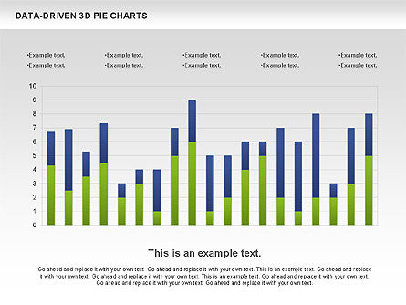 Data-driven 3d cirkeldiagram, Dia 2, 00817, Cirkeldiagram — PoweredTemplate.com