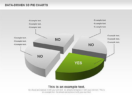 Diagram Pie 3d Berbasis Data, Slide 5, 00817, Bagan Bulat — PoweredTemplate.com