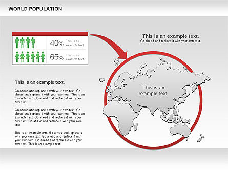 World Economy Diagram, Slide 2, 00820, Business Models — PoweredTemplate.com