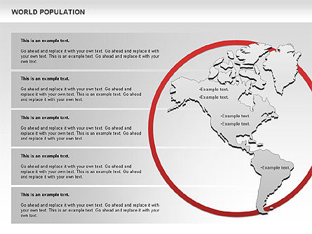 Schéma de l'économie mondiale, Diapositive 7, 00820, Modèles commerciaux — PoweredTemplate.com