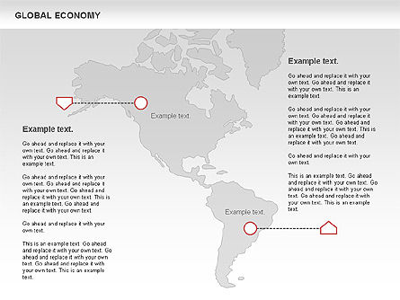 Globale economie, Dia 7, 00823, Businessmodellen — PoweredTemplate.com