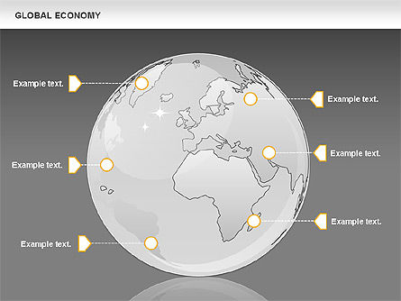 Economia global, Deslizar 9, 00823, Modelos de Negócio — PoweredTemplate.com