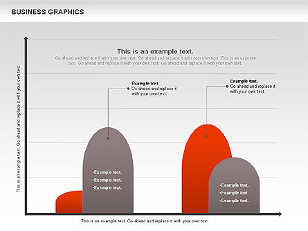 Grafik Bisnis, Gratis Templat PowerPoint, 00828, Model Bisnis — PoweredTemplate.com