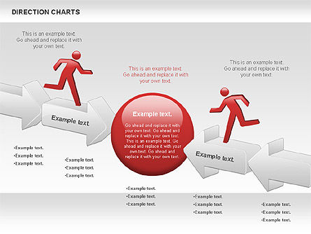 Chart direzione, Slide 5, 00839, Modelli di lavoro — PoweredTemplate.com