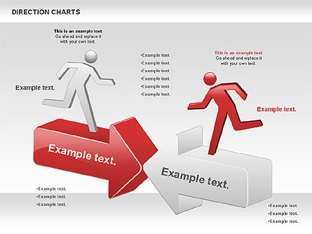 Direction Chart , Slide 6, 00839, Business Models — PoweredTemplate.com