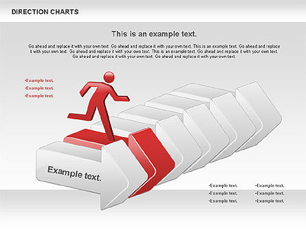 Chart direzione, Slide 8, 00839, Modelli di lavoro — PoweredTemplate.com
