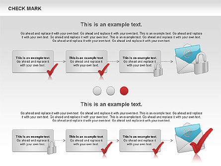 Controllare forme mark, Slide 7, 00841, Forme — PoweredTemplate.com