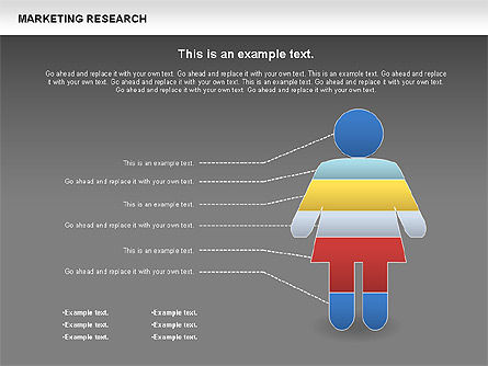 Recherche de marketing avec diagramme de contour, Diapositive 12, 00844, Modèles commerciaux — PoweredTemplate.com