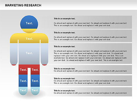 Recherche de marketing avec diagramme de contour, Diapositive 5, 00844, Modèles commerciaux — PoweredTemplate.com