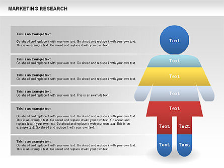 Marketing Research with Outline Diagram, Slide 7, 00844, Business Models — PoweredTemplate.com