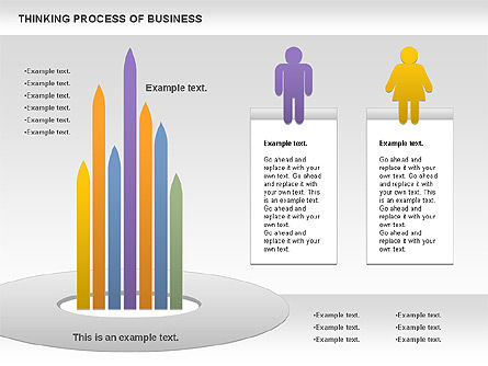 Proceso de pensamiento del negocio, Diapositiva 8, 00846, Modelos de negocios — PoweredTemplate.com