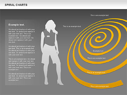 Gráfico Espiral, Diapositiva 15, 00848, Modelos de negocios — PoweredTemplate.com