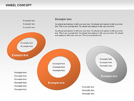 Concepto de Rueda, Diapositiva 10, 00849, Modelos de negocios — PoweredTemplate.com
