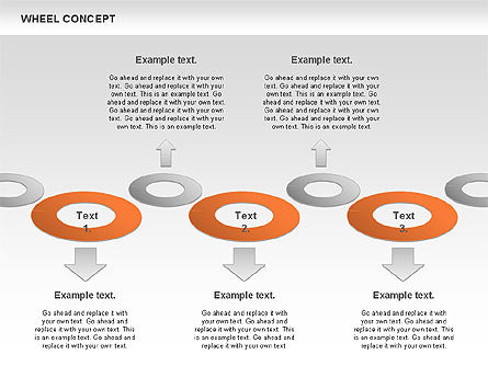 Concepto de Rueda, Diapositiva 2, 00849, Modelos de negocios — PoweredTemplate.com