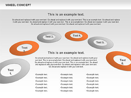 Concept de roue, Diapositive 8, 00849, Modèles commerciaux — PoweredTemplate.com