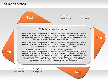 Cuadro de texto cuadrado, Diapositiva 2, 00851, Cuadros de texto — PoweredTemplate.com