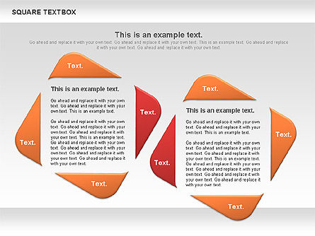 Boîte de texte carrée, Diapositive 3, 00851, Boîtes de texte — PoweredTemplate.com