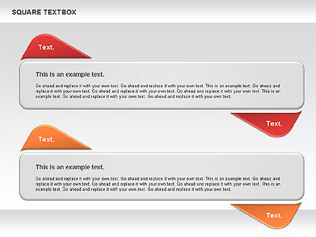 Square Textbox, Slide 8, 00851, Text Boxes — PoweredTemplate.com