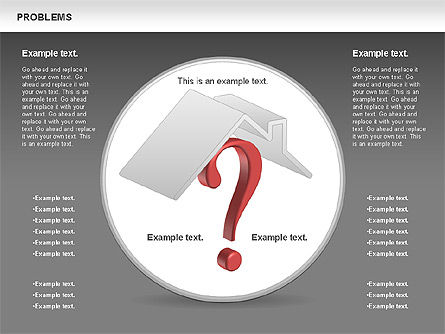 Schéma de problème, Diapositive 15, 00853, Modèles commerciaux — PoweredTemplate.com