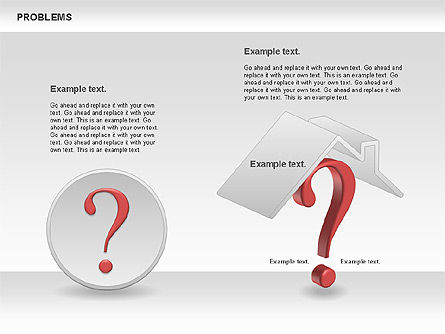 Diagram Masalah, Slide 3, 00853, Model Bisnis — PoweredTemplate.com