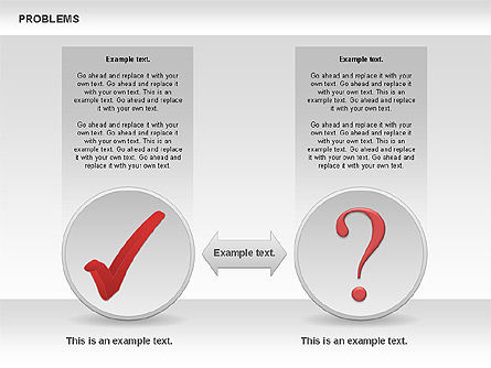 Schéma de problème, Diapositive 9, 00853, Modèles commerciaux — PoweredTemplate.com
