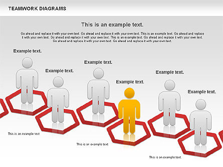 Teamwork with Platforms Diagram, Slide 8, 00854, Business Models — PoweredTemplate.com