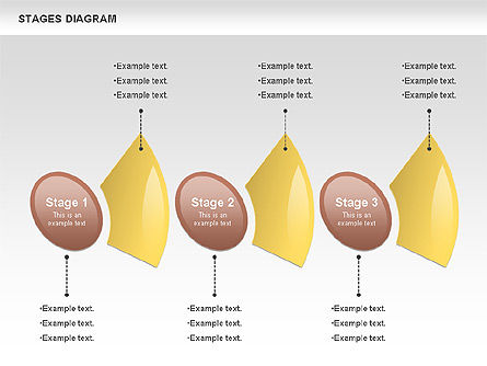 Diagrama de estágios grátis, Deslizar 11, 00860, Diagramas de Etapas — PoweredTemplate.com