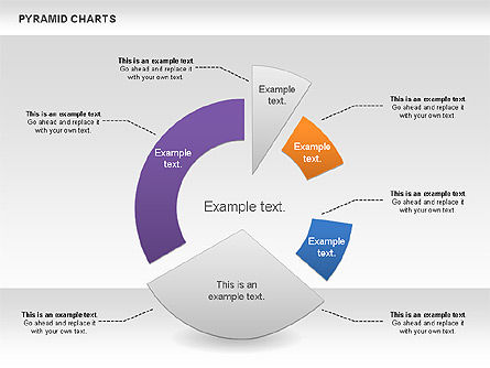 Pyramid and Radar Chart, Slide 10, 00861, Business Models — PoweredTemplate.com
