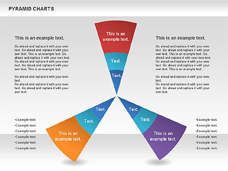 Pyramid and Radar Chart, Slide 11, 00861, Business Models — PoweredTemplate.com