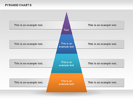 Pyramid and Radar Chart, Slide 5, 00861, Business Models — PoweredTemplate.com