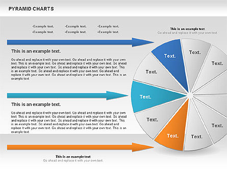 Pyramid and Radar Chart, Slide 8, 00861, Business Models — PoweredTemplate.com