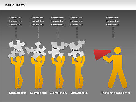 Teamwork with Puzzles Diagram, Slide 15, 00862, Puzzle Diagrams — PoweredTemplate.com