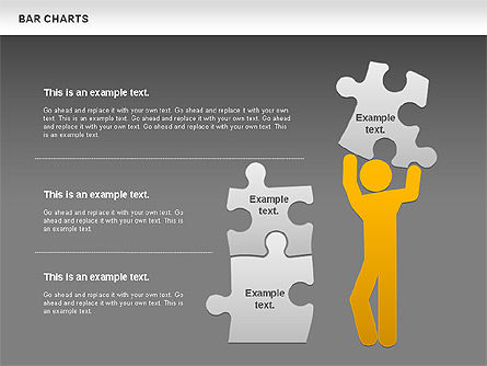Le travail d'équipe avec puzzles, Diapositive 16, 00862, Schémas puzzle — PoweredTemplate.com