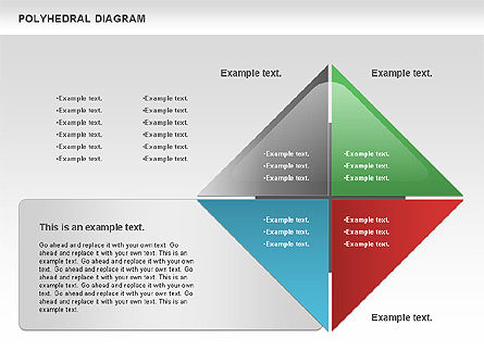 Diagrama poliédrico, Diapositiva 13, 00863, Modelos de negocios — PoweredTemplate.com