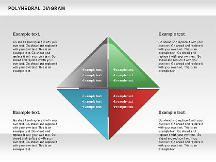 Diagrama poliédrico, Diapositiva 9, 00863, Modelos de negocios — PoweredTemplate.com