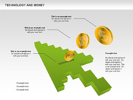 Technologie und Geld, Kostenlos PowerPoint-Vorlage, 00865, Business Modelle — PoweredTemplate.com